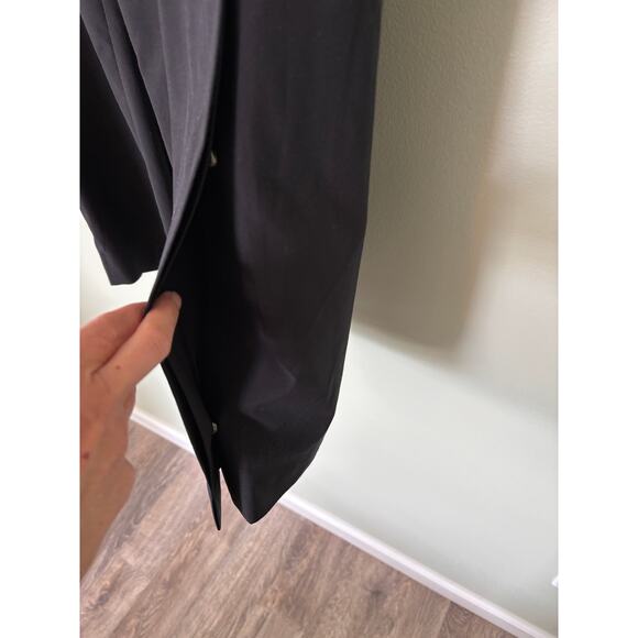 Athleta Black Tribeca Wide Leg Cropped Pant 10 - Picture 5 of 12